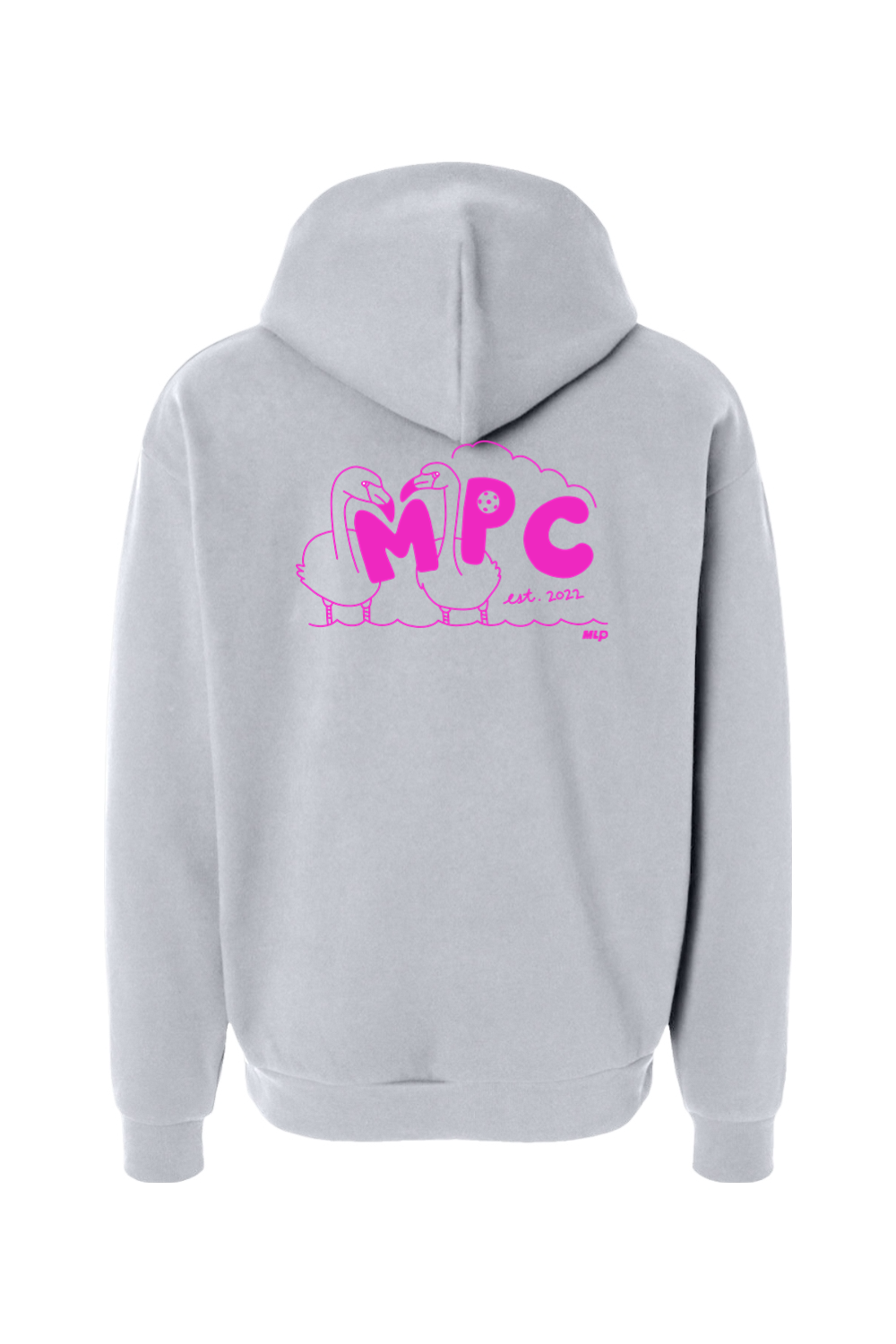Miami PC - Flamingo Cloud - Premium Hooded Sweatshirt