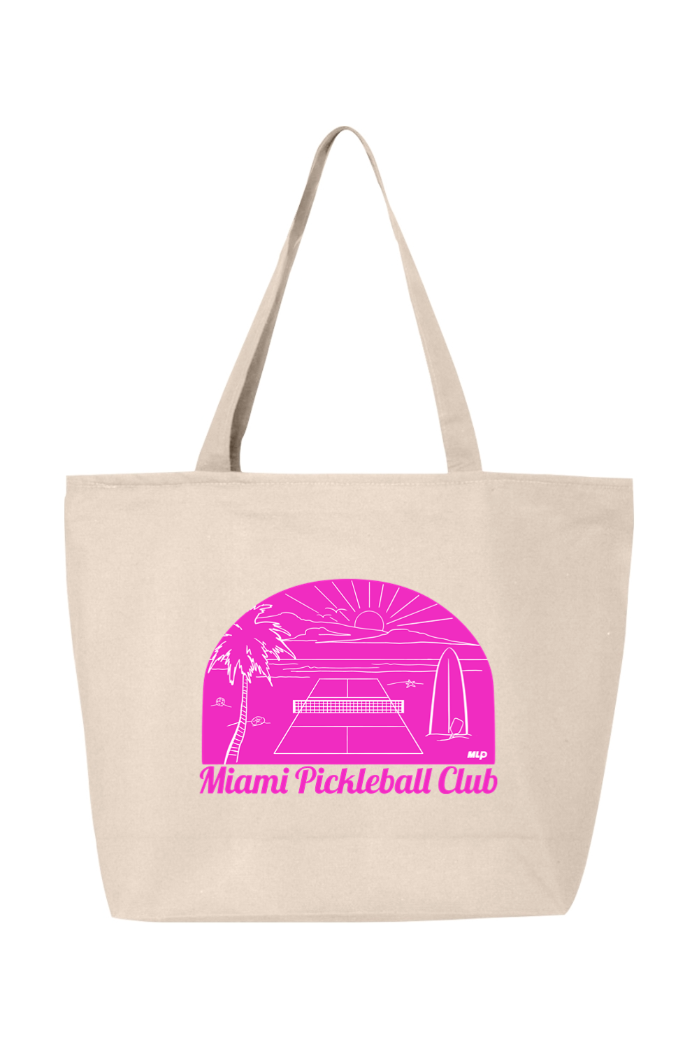 Miami PC - Canvas Zippered Tote