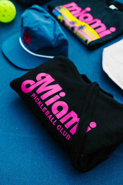 MPC - Cropped Black Hoodie