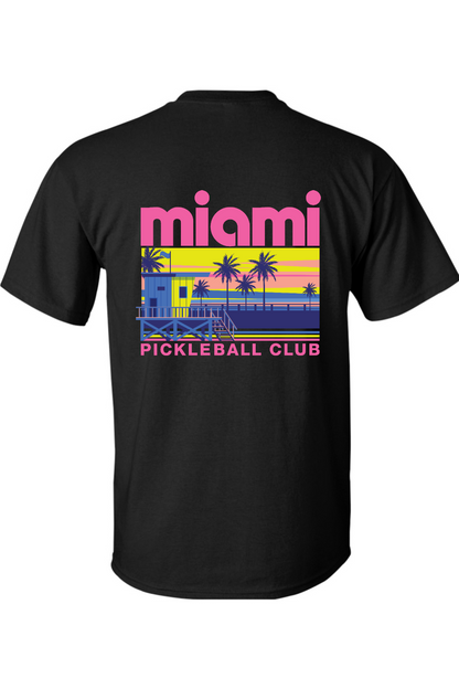 Miami Pickle Ball Club - Black Tee