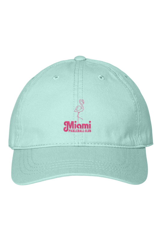 Miami Pickle Ball Club - Mint Dad Hat